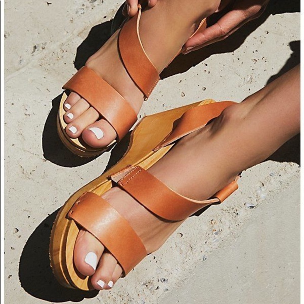 Free People Dune Beach Wedge Sandals